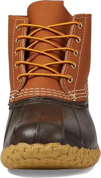 L.L.Bean 6 Bean Boots Men's Boots Tan/Bean Boot Brown/Gum : 9 D - Medium, Rubber/Leather - Image 2