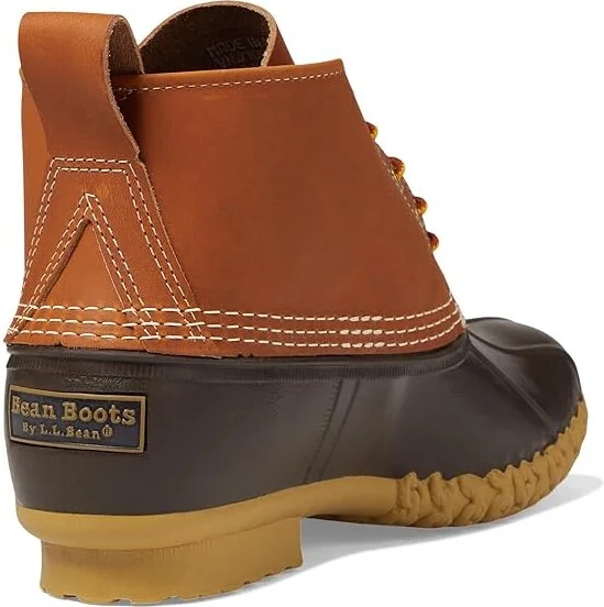 L.L.Bean 6 Bean Boots Men's Boots Tan/Bean Boot Brown/Gum : 9 D - Medium, Rubber/Leather - Image 4