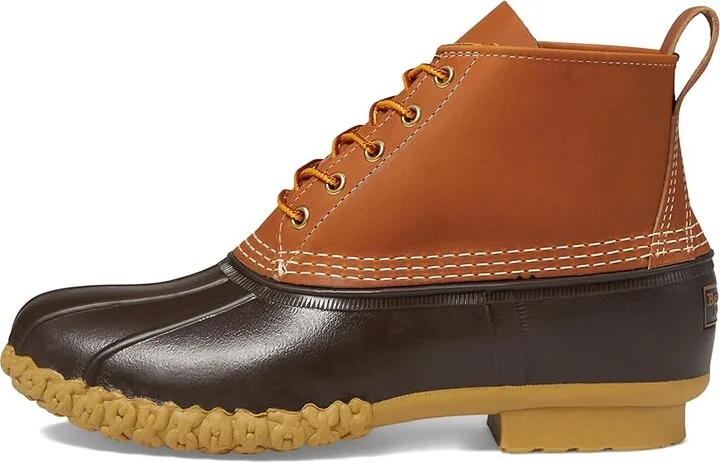 L.L.Bean 6 Bean Boots Men's Boots Tan/Bean Boot Brown/Gum : 9 D - Medium, Rubber/Leather - Image 5