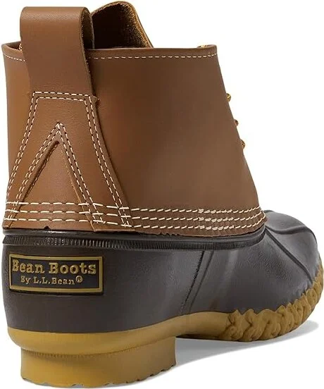 L.L.Bean 6 Bean Boots Women's Shoes Tan/Brown : 6 B - Medium, Rubber/Leather - Image 4