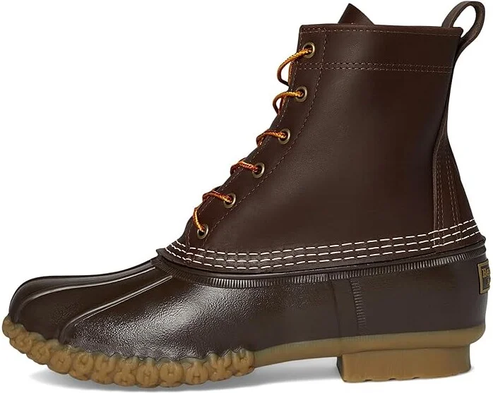 L.L.Bean 8 Bean Boots Men's Boots Tan/Bean Boot Brown/Gum : 14 D - Medium, Leather - Image 10