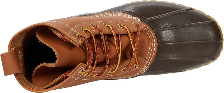 L.L.Bean 8 Bean Boots Men's Boots Tan/Brown : 12 D - Medium, Leather - Image 2