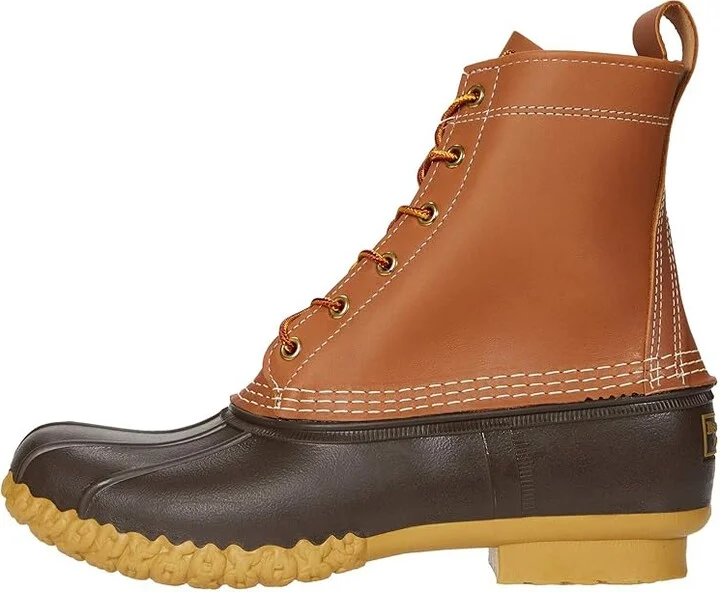 L.L.Bean 8 Bean Boots Men's Boots Tan/Brown : 12 D - Medium, Leather - Image 6