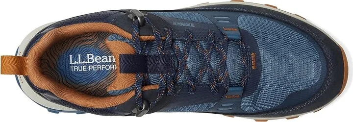 L.L.Bean Access Hiker Low Men's Shoes Carbon Navy : 11.5 D - Medium, Leather/Rubber - Image 2