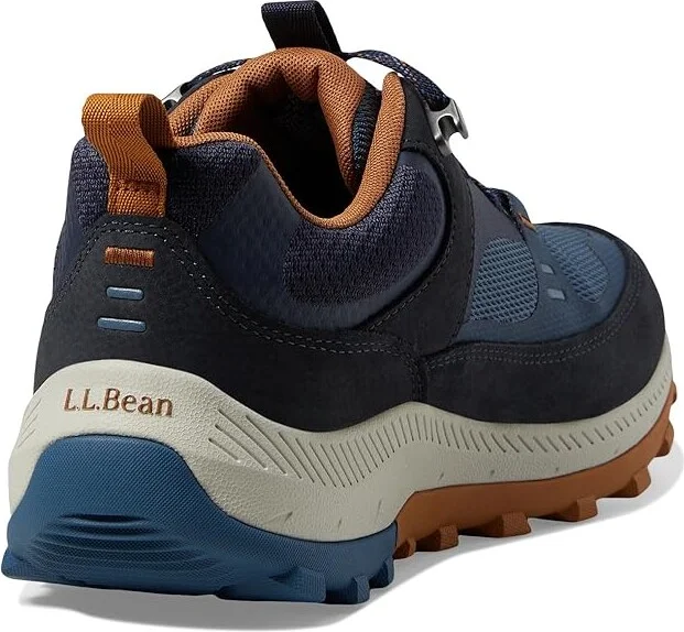 L.L.Bean Access Hiker Low Men's Shoes Carbon Navy : 11.5 D - Medium, Leather/Rubber - Image 4