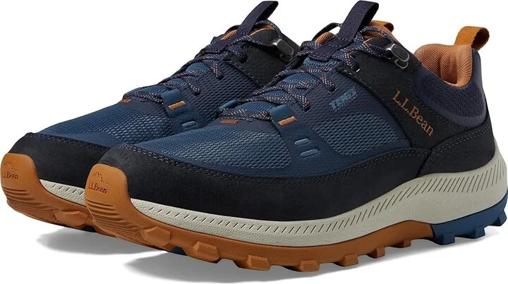 L.L.Bean Access Hiker Low Men's Shoes Carbon Navy : 11.5 D - Medium, Leather/Rubber