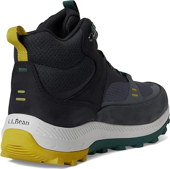 L.L.Bean Access Hiker Mid Men's Hiking Boots Carbon Navy : 7 D - Medium, Leather - Image 9