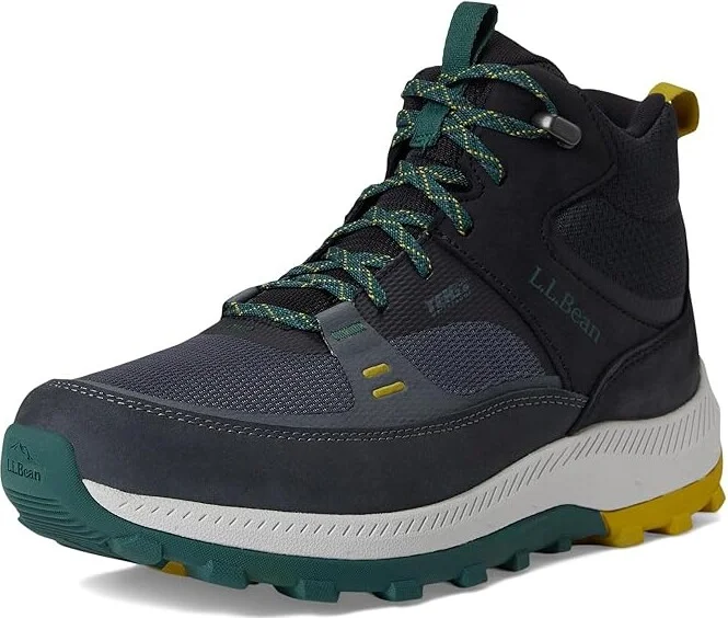 L.L.Bean Access Hiker Mid Men's Hiking Boots Carbon Navy : 7 D - Medium, Leather - Image 10