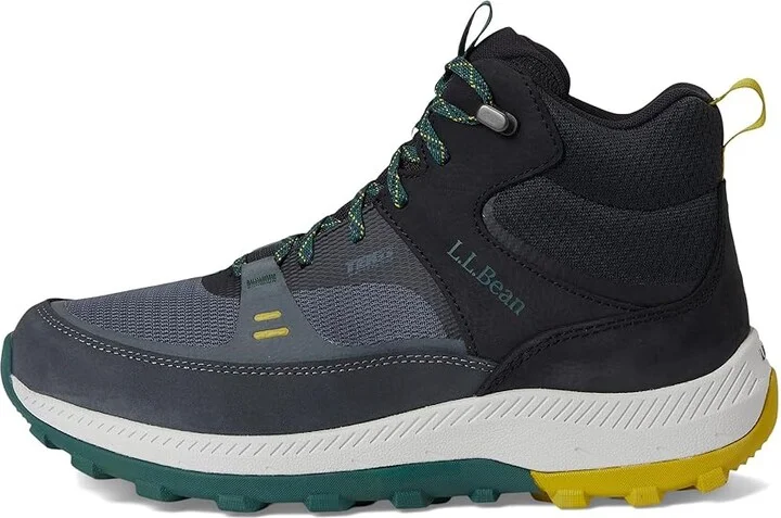 L.L.Bean Access Hiker Mid Men's Hiking Boots Carbon Navy : 7 D - Medium, Leather - Image 11