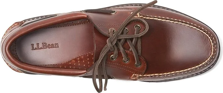 L.L.Bean Allagash Handsewn 3 Eye Moc Men's Lace-up Boots Ash : 12 D - Medium, Leather - Image 8