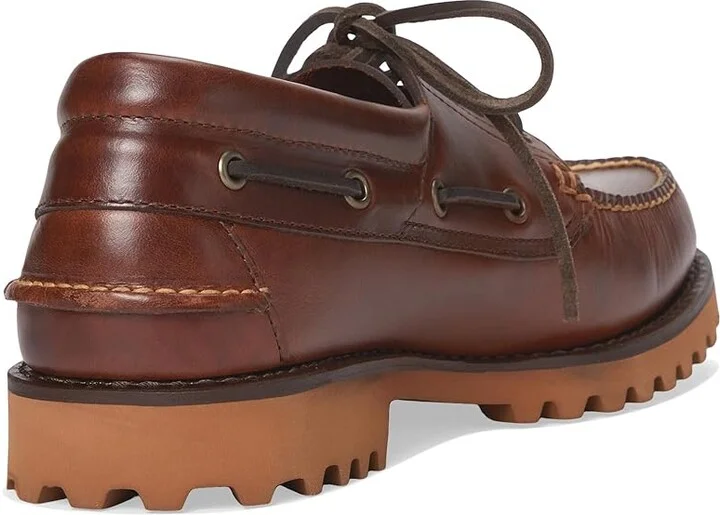 L.L.Bean Allagash Handsewn 3 Eye Moc Men's Lace-up Boots Ash : 12 D - Medium, Leather - Image 10