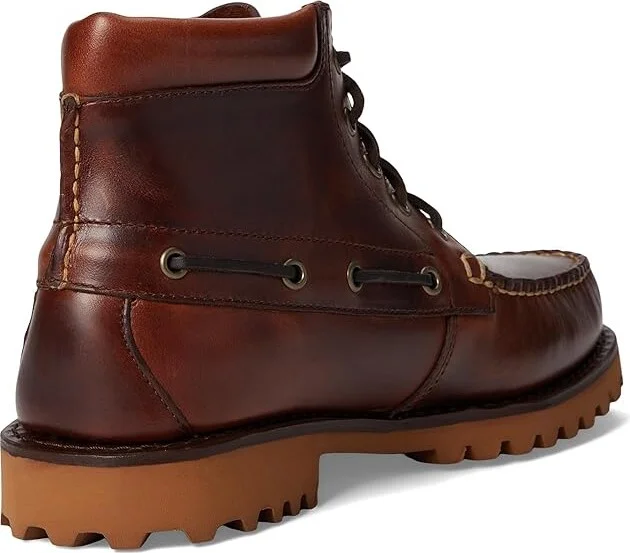 L.L.Bean Allagash Handsewn Chukka Boot Men's Lace-up Boots Canyon : 10 D - Medium, Leather - Image 4
