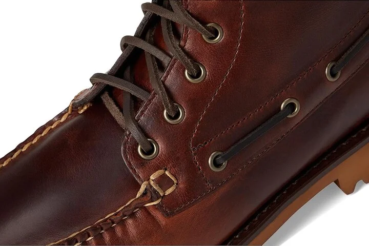 L.L.Bean Allagash Handsewn Chukka Boot Men's Lace-up Boots Canyon : 10 D - Medium, Leather - Image 7
