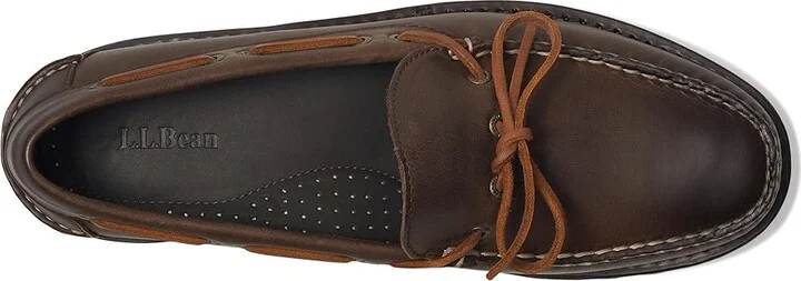L.L.Bean Allagash Handsewn One Eye Men's Lace-up Boots Dark Earth : 10 D - Medium, Leather - Image 2