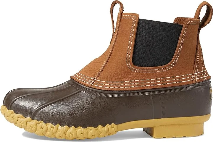 L.L.Bean Bean Boot 6.5 Chelsea Men's Boots Allspice/Bean Boot Brown/Gum : 7 D - Medium, Leather/Synthetic - Image 6