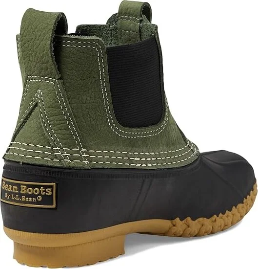 L.L.Bean Bean Boot 6.5 Chelsea Women's Boots Allspice/Bean Boot Brown/Gum : 9 B - Medium, Leather - Image 8
