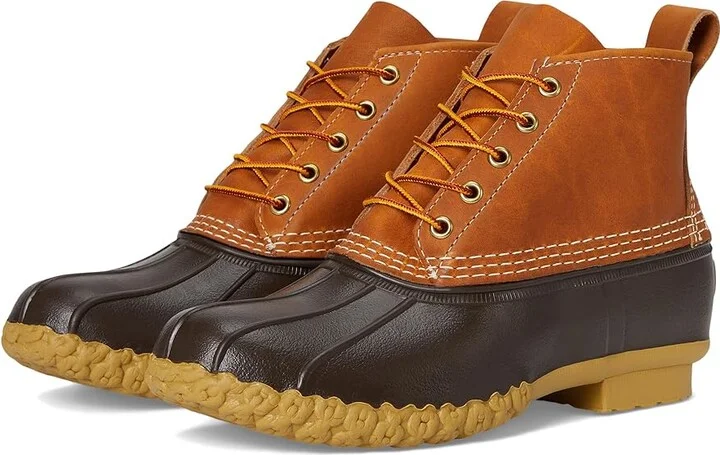 L.L.Bean Bean Boot 6 Women's Boots Tan/Bean Boot Brown/Gum : 6 B - Medium, Leather