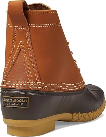 L.L.Bean Bean Boot 8 Insulated Men's Boots Tan/Bean Boot Brown/Gum : 11 D - Medium, Leather - Image 4