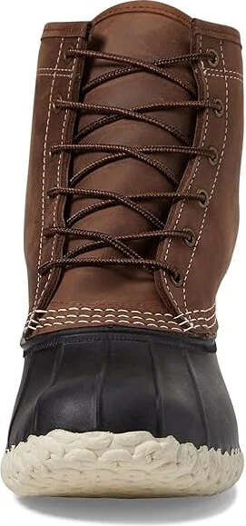 L.L.Bean Bean Boot 8 Limited Edition Leather Shearling Lined Men's Boots Dark Earth/Black/Natural : 10 D - Medium - Image 2
