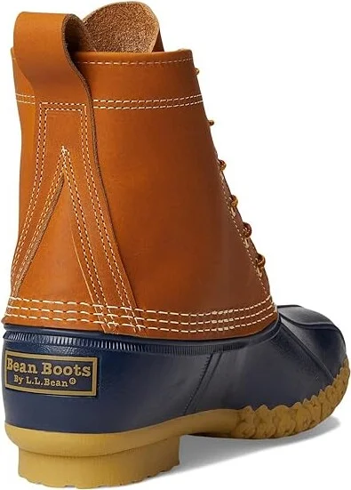 L.L.Bean Bean Boot 8 Women's Snow Shoes Tan/Bean Boot Brown/Gum : 7.5 B - Medium, Leather - Image 10