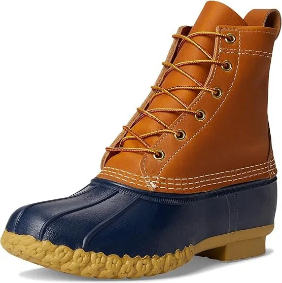 L.L.Bean Bean Boot 8 Women's Snow Shoes Tan/Bean Boot Brown/Gum : 7.5 B - Medium, Leather - Image 11