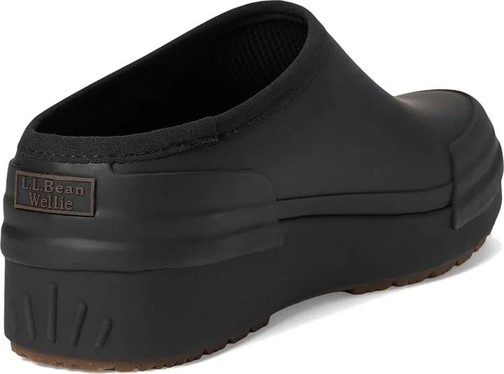 L.L.Bean Bean Light Wellie Garden Clog Women's Rain Boots Foggy Blue : 11 B - Medium, Rubber - Image 10
