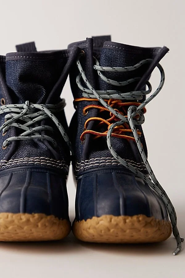 L. L.Bean Boots, 8" Denim Insulated