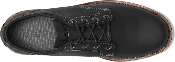 L.L.Bean Bucksport Plain Toe Shoe Men's Shoes Dark Cocoa : 7 D - Medium, Leather - Image 7