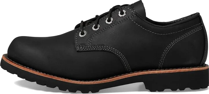 L.L.Bean Bucksport Plain Toe Shoe Men's Shoes Dark Cocoa : 7 D - Medium, Leather - Image 11