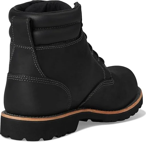 L.L.Bean Bucksport Work Boot Plain Toe Waterproof Men's Shoes Coffee Bean : 7 D - Medium, Leather - Image 10