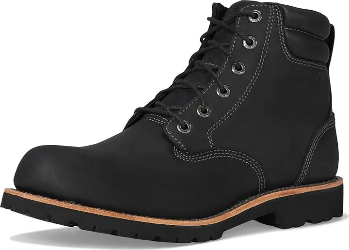 L.L.Bean Bucksport Work Boot Plain Toe Waterproof Men's Shoes Coffee Bean : 7 D - Medium, Leather - Image 11