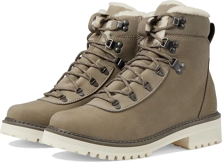 L.L.Bean Camden Hill Boot Alpine Insulated Women's Boots Soft Sable/Paperwhite : 9 B - Medium, Leather