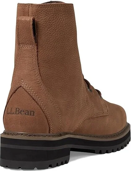 L.L.Bean Camden Hill Boot Lace Up Women's Boots Black : 6 B - Medium, Leather/Rubber - Image 9