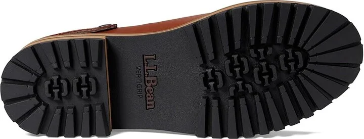 L.L.Bean Camden Hill Clog Convertible Strap Women's Shoes Oakwood : 6 B - Medium, Leather - Image 3