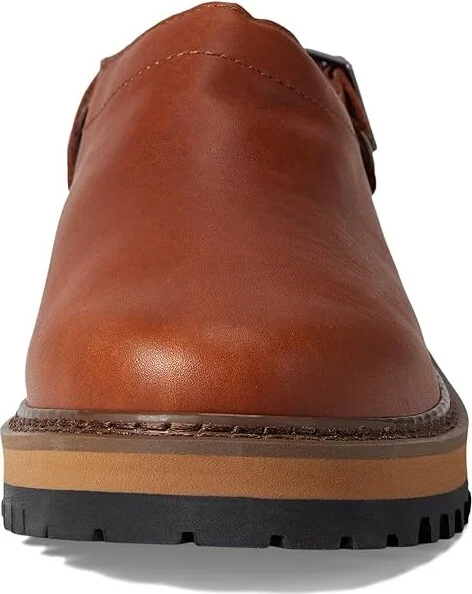 L.L.Bean Camden Hill Clog Convertible Strap Women's Shoes Oakwood : 6 B - Medium, Leather - Image 5
