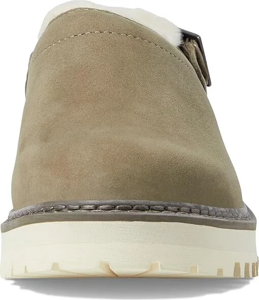 L.L.Bean Camden Hill Clog Convertible Strap Wool Women's Shoes Soft Sable : 7 B - Medium, Leather - Image 5