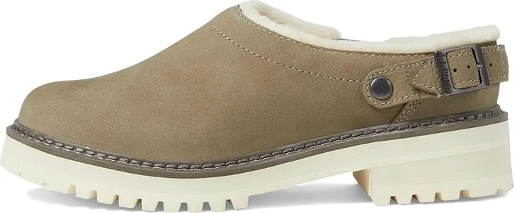 L.L.Bean Camden Hill Clog Convertible Strap Wool Women's Shoes Soft Sable : 7 B - Medium, Leather - Image 6