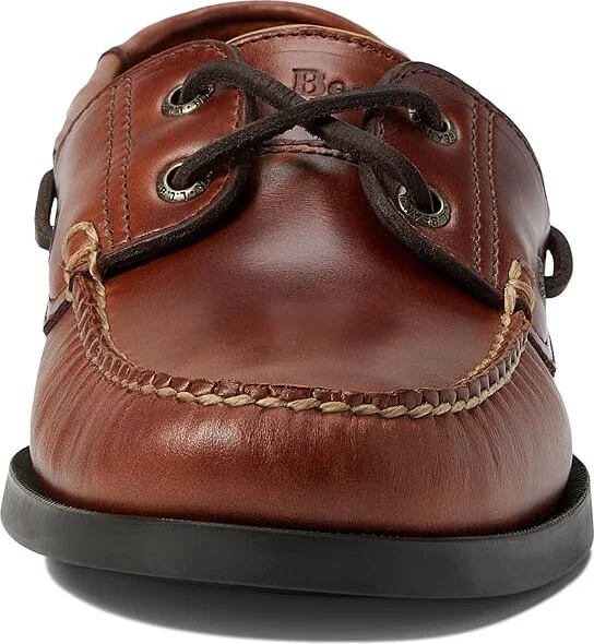 L.L.Bean Casco Bay Boat Moc Men's Shoes Canyon : 7.5 D - Medium, Leather - Image 2