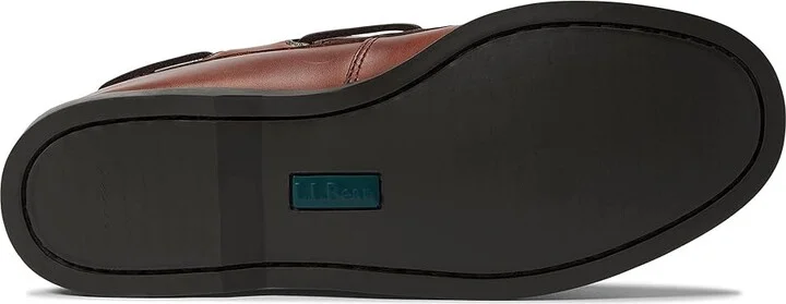 L.L.Bean Casco Bay Boat Moc Men's Shoes Canyon : 7.5 D - Medium, Leather - Image 3