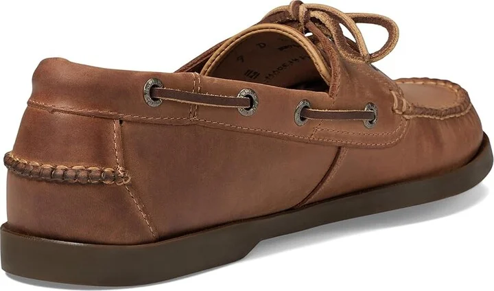 L.L.Bean Casco Bay Boat Moc Men's Shoes Canyon : 7.5 D - Medium, Leather - Image 8