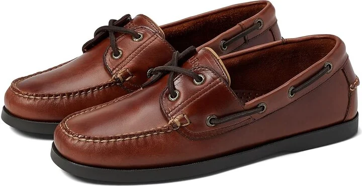 L.L.Bean Casco Bay Boat Moc Men's Shoes Canyon : 7.5 D - Medium, Leather