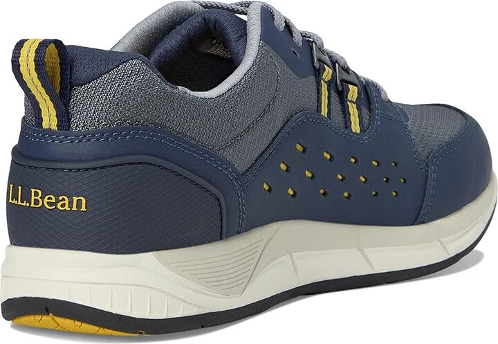 L.L.Bean Comfort Fitness Walker Waterproof Men's Shoes Classic Navy/Iron : 7.5 D - Medium - Image 4