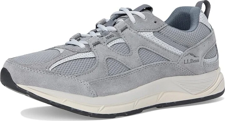 L.L.Bean Comfort Walker 2 Men's Walking Shoes Frost Gray : 7 D - Medium, Leather - Image 5
