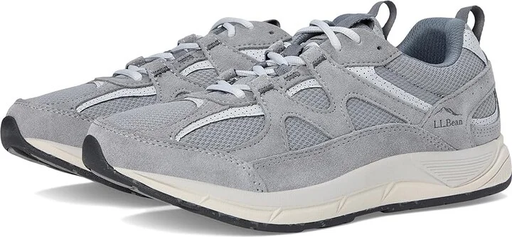 L.L.Bean Comfort Walker 2 Men's Walking Shoes Frost Gray : 7 D - Medium, Leather