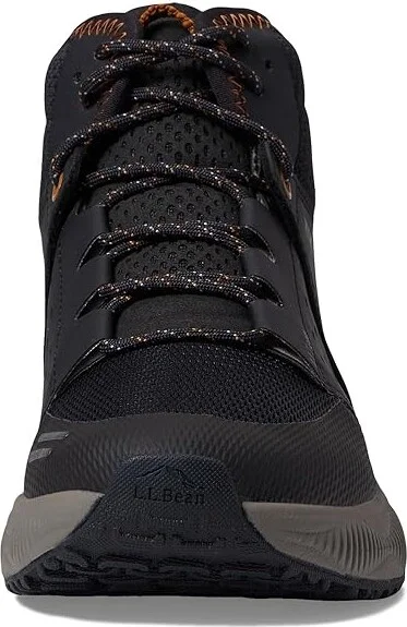 L.L.Bean Dirigo Trail Sneaker Boot Water Resistant Women's Shoes Black : 7 B - Medium, Leather - Image 2