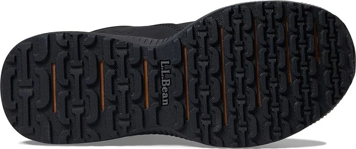 L.L.Bean Dirigo Trail Sneaker Boot Water Resistant Women's Shoes Black : 7 B - Medium, Leather - Image 3