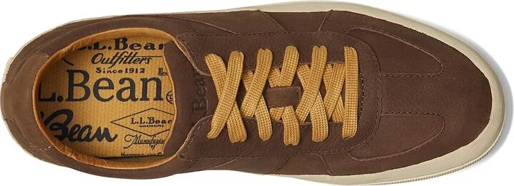 L.L.Bean Double L Sneaker Lace Up Men's Lace-up Boots Cocoa : 11.5 D - Medium, Leather/Rubber - Image 2