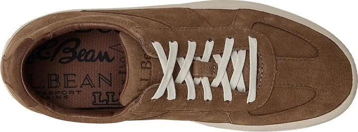 L.L.Bean Double L Sneaker Lace Women's Shoes Toasted Coconut : 8 B - Medium, Leather/Rubber - Image 2