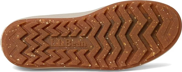 L.L.Bean Double L Sneaker Lace Women's Shoes Toasted Coconut : 8 B - Medium, Leather/Rubber - Image 3