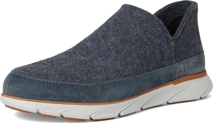 L.L.Bean Downeast Slip On Wool Men's Slippers Cocoa : 11 D - Medium - Image 10